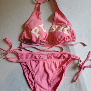 Victoria Secret Pink 2 pc Pink Bikini